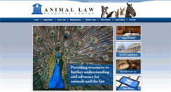 Desktop Screenshot of animallaw.com