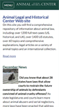 Mobile Screenshot of animallaw.info